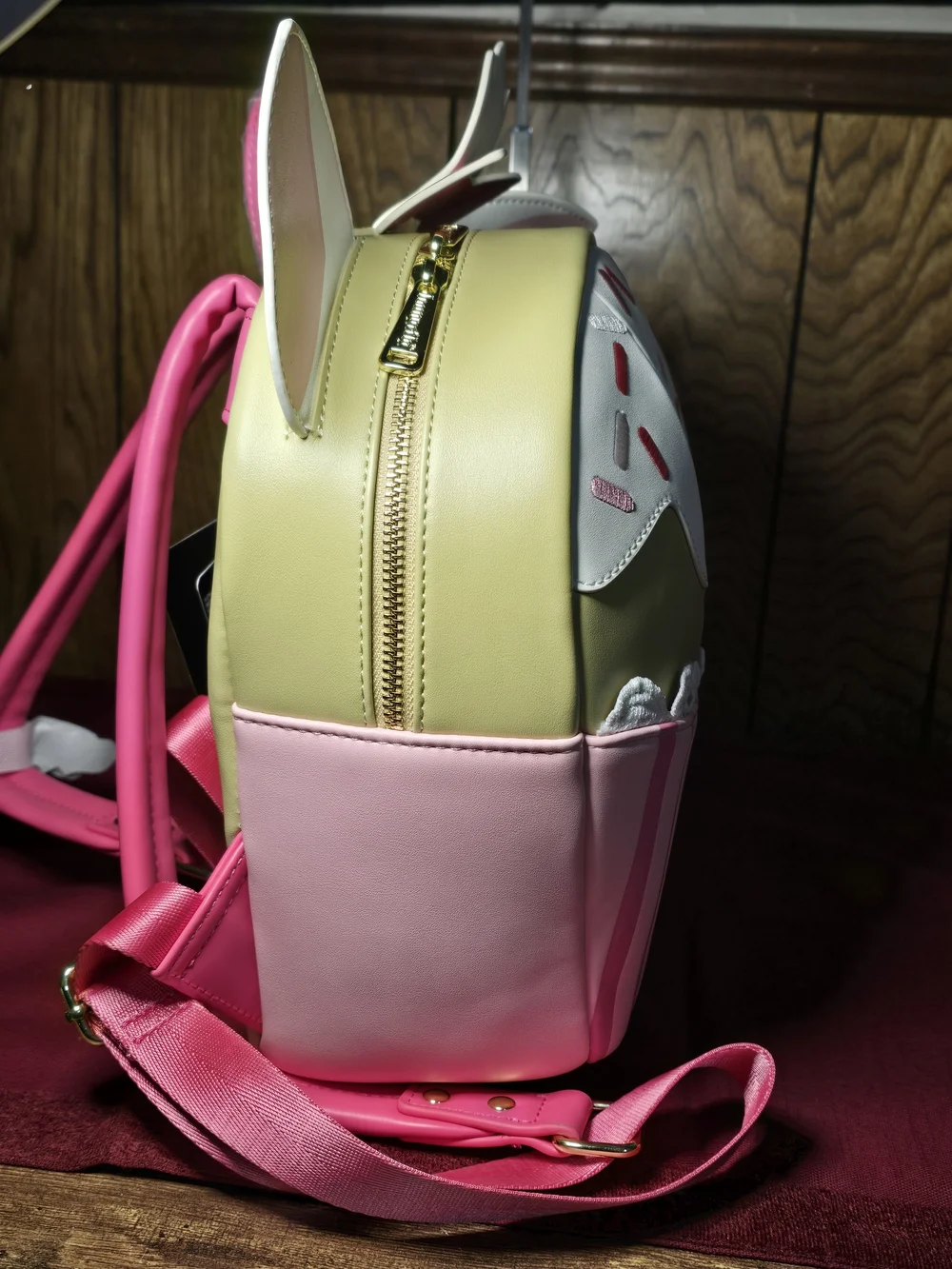 Whimsical Pink Cupcake Novelty Crossbody Bag
